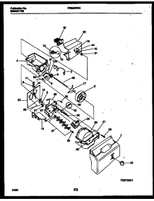 09 - Ice Dispenser parts for Frigidaire Refrigerator FRS22WNAW0 from AppliancePartsPros.com