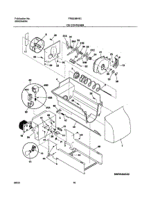 17 - Ice Container parts for Frigidaire Refrigerator FRS23BH5CQ1 from AppliancePartsPros.com