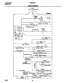 11 - Wiring Diagram parts for Frigidaire Refrigerator FRS22ZGGB4 from AppliancePartsPros.com