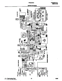 12 - Wiring Diagram parts for Frigidaire Refrigerator FRS22ZGGB4 from AppliancePartsPros.com