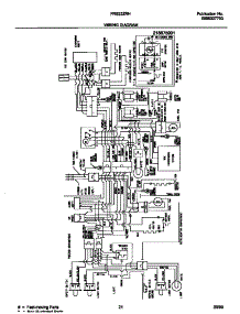 12 - Wiring Diagram parts for Frigidaire Refrigerator FRS22ZRHD2 from AppliancePartsPros.com