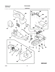 11 - Controls parts for Frigidaire Refrigerator FRS23H5ASB3 from AppliancePartsPros.com