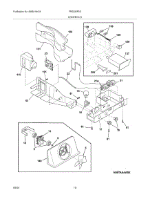 11 - Controls parts for Frigidaire Refrigerator FRS23KF5DB2 from AppliancePartsPros.com