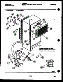 06 - System And Automatic Defrost Parts parts for Frigidaire Refrigerator FPZ19TFL0 from AppliancePartsPros.com