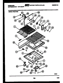 04 - Shelves And Supports parts for Frigidaire Refrigerator FPZ21TFA3 from AppliancePartsPros.com