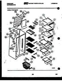 05 - Shelves And Supports parts for Frigidaire Refrigerator FPZ24VWFF0 from AppliancePartsPros.com