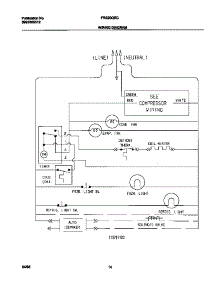 08 - Wiring Diagram parts for Frigidaire Refrigerator FRS20QRCD4 from AppliancePartsPros.com