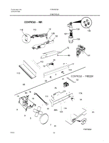 11 - Controls parts for Frigidaire Refrigerator FRS20ZSHB5 from AppliancePartsPros.com