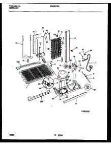 07 - System And Automatic Defrost Parts parts for Frigidaire Refrigerator FRS20NRAW3 from AppliancePartsPros.com