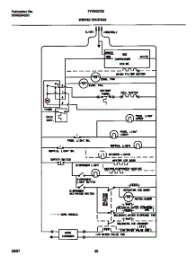 11 - Wiring Diagram parts for Frigidaire Refrigerator FRS22AGED2 from AppliancePartsPros.com