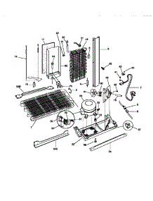 07 - System parts for Frigidaire Refrigerator FRS22WNCW1 from AppliancePartsPros.com