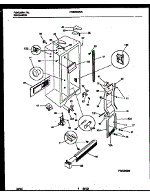 04 - Cabinet Parts parts for Frigidaire Refrigerator FRS22WNAW1 from AppliancePartsPros.com