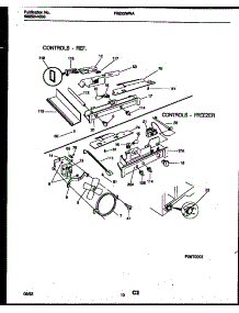 06 - Refrigerator Control Assembly, Damp parts for Frigidaire Refrigerator FRS22WNAW1 from AppliancePartsPros.com