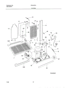 13 - System parts for Frigidaire Refrigerator FRS20ZRGB6 from AppliancePartsPros.com