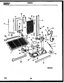 07 - System And Automatic Defrost Parts parts for Frigidaire Refrigerator FRS22WNAD0 from AppliancePartsPros.com