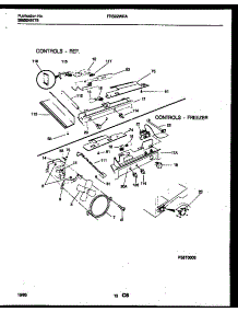 06 - Refrigerator Control Assembly, Damp parts for Frigidaire Refrigerator FRS22WRAW2 from AppliancePartsPros.com