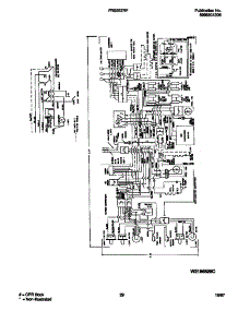 12 - Wiring Diagram parts for Frigidaire Refrigerator FRS22ZRFW2 from AppliancePartsPros.com