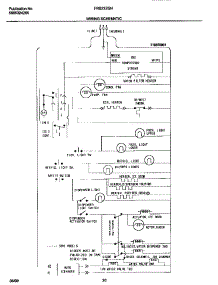11 - Wiring Schematic parts for Frigidaire Refrigerator FRS22ZGHD0 from AppliancePartsPros.com