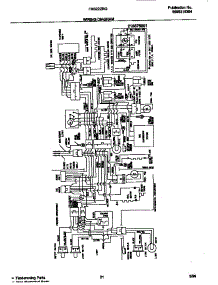12 - Wiring Diagram parts for Frigidaire Refrigerator FRS22ZRGD3 from AppliancePartsPros.com
