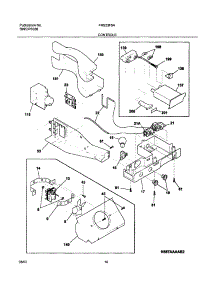 11 - Controls parts for Frigidaire Refrigerator FRS23F5AQ6 from AppliancePartsPros.com