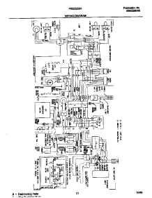 12 - Wiring Diagram parts for Frigidaire Refrigerator FRS22ZGHW3 from AppliancePartsPros.com