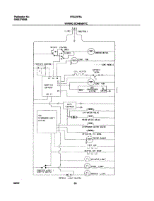 20 - Wiring Schematic parts for Frigidaire Refrigerator FRS23F5AQ6 from AppliancePartsPros.com