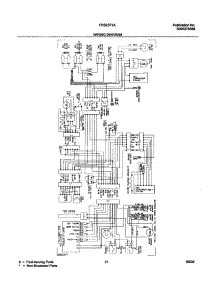 21 - Wiring Diagram parts for Frigidaire Refrigerator FRS23F5AQ6 from AppliancePartsPros.com