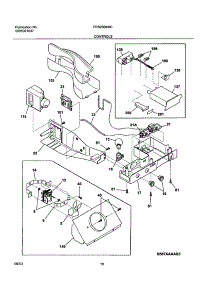 11 - Controls parts for Frigidaire Refrigerator FRS23BH6CQ0 from AppliancePartsPros.com