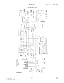 23 - Wiring Diagram parts for Frigidaire Refrigerator FRS23KF6EB6 from AppliancePartsPros.com
