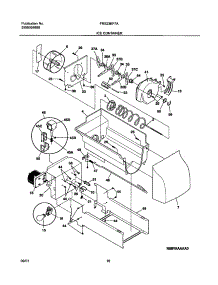17 - Ice Container parts for Frigidaire Refrigerator FRS23KF7AB2 from AppliancePartsPros.com