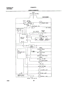 20 - Wiring Schematic parts for Frigidaire Refrigerator FRS23KF7AQ2 from AppliancePartsPros.com