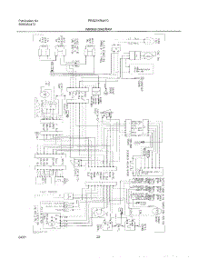 21 - Wiring Diagram parts for Frigidaire Refrigerator FRS23KR4AQ0 from AppliancePartsPros.com