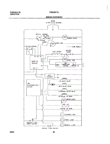 20 - Wiring Schematic parts for Frigidaire Refrigerator FRS23KF7AW5 from AppliancePartsPros.com
