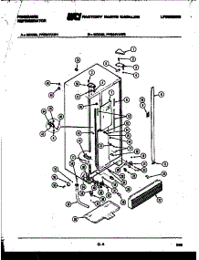 04 - Cabinet Parts parts for Frigidaire Refrigerator FPE24VAA2 from AppliancePartsPros.com