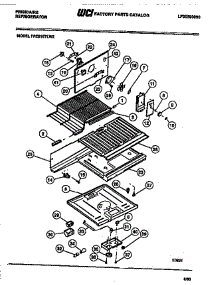 04 - Fan Assembly parts for Frigidaire Refrigerator FPES18TLL2 from AppliancePartsPros.com
