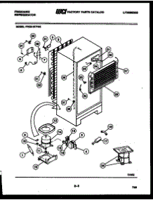 06 - System And Automatic Defrost Parts parts for Frigidaire Refrigerator FPES19TFH0 from AppliancePartsPros.com