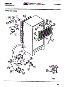 06 - Cooling System parts for Frigidaire Refrigerator FPES18TLA2 from AppliancePartsPros.com