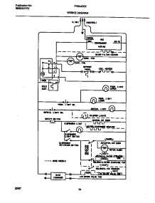 11 - Wiring Diagram parts for Frigidaire Refrigerator FRS24ZGEW2 from AppliancePartsPros.com