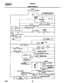 11 - Wiring Diagram parts for Frigidaire Refrigerator FRS24ZRHD3 from AppliancePartsPros.com