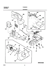 11 - Controls parts for Frigidaire Refrigerator FRS26BH6CQ0 from AppliancePartsPros.com