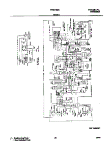 11 - Wiring Diagram parts for Frigidaire Refrigerator FRS24ZGGD2 from AppliancePartsPros.com