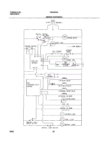 20 - Wiring Schematic parts for Frigidaire Refrigerator FRS26F5AB5 from AppliancePartsPros.com