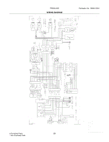 23 - Wiring Diagram parts for Frigidaire Refrigerator FRS23LH5DW0 from AppliancePartsPros.com