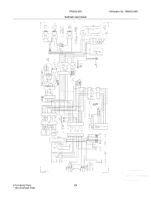 23 - Wiring Diagram parts for Frigidaire Refrigerator FRS23LH5DS3 from AppliancePartsPros.com