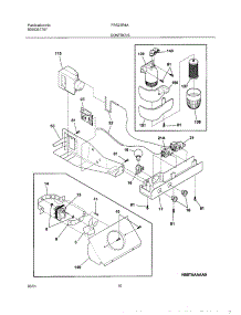 11 - Controls parts for Frigidaire Refrigerator FRS23R4AQ0 from AppliancePartsPros.com