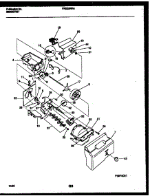 09 - Ice Dispenser parts for Frigidaire Refrigerator FRS22WRAD1 from AppliancePartsPros.com