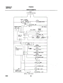 20 - Wiring Schematic parts for Frigidaire Refrigerator FRS23R4AB6 from AppliancePartsPros.com