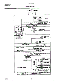 11 - Wiring Diagram parts for Frigidaire Refrigerator FRS22XGCD3 from AppliancePartsPros.com