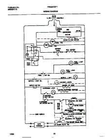 11 - Wiring Diagram parts for Frigidaire Refrigerator FRS22ZGEW1 from AppliancePartsPros.com