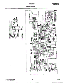 12 - Wiring Diagram parts for Frigidaire Refrigerator FRS22ZGEW1 from AppliancePartsPros.com